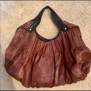 Anthropologie Schuler and Sons Philadelphia Leather Handbag Purse